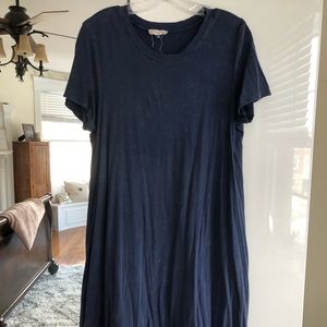 T shirt dress with cute back!